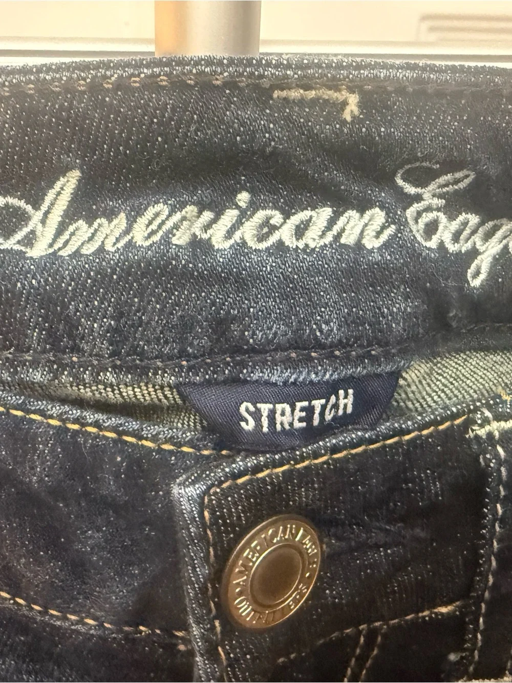 American Eagle Outfitters Dark Indigo Bootcut Jeans - Picture 4 of 9